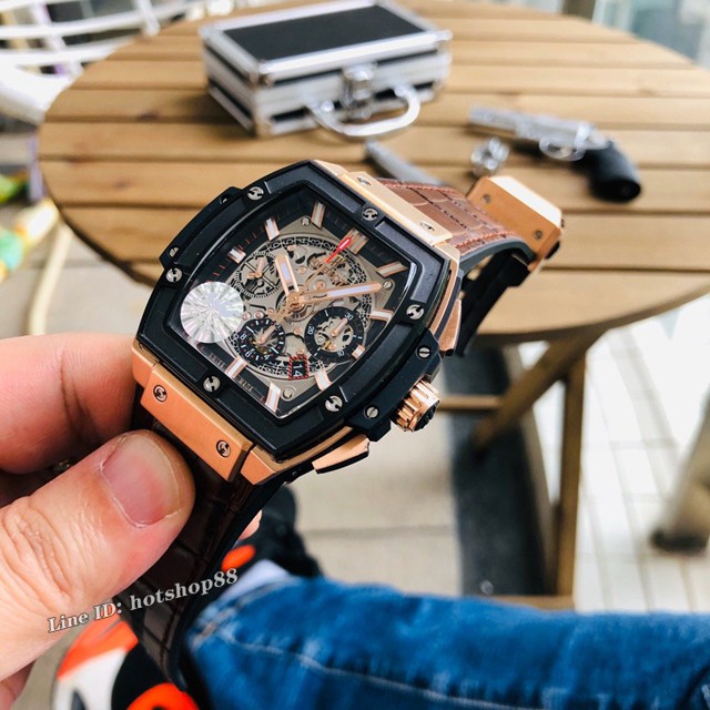 恒宝(宇舶)HUBLOT系列 SPIRIT OF BIG BANG男士计时功能腕表 gjs2196